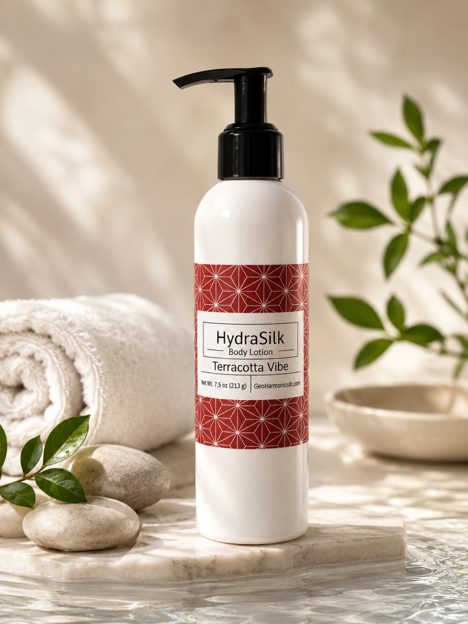 HydraSilk Terracotta Vibe Body Lotion 8 OZ